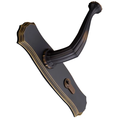  European Bedroom Brass Door Handle Lock Security Entry Split Silent Lock Core Door Furniture Indoor - 33051667288
