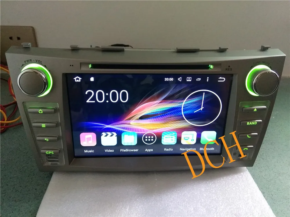 7 ''4 GB ram Android 8,0 7,1 автомобильный dvd-плеер для Toyota Camry Aurion 2006-2011 стерео радио-планшет PC gps навигация 4GB ram