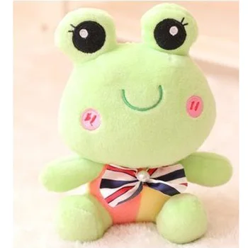 

2016 New personalized green beans frog doll plush Christmas Birthday gift baby toys