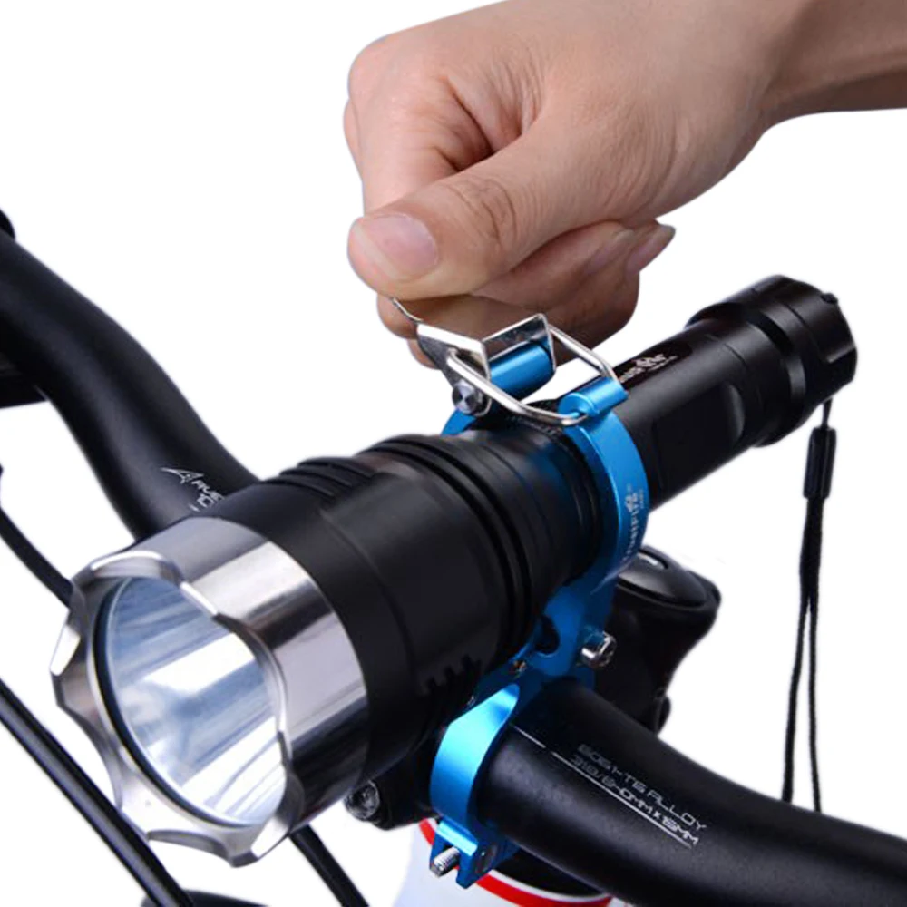 TrustFire крепление на велосипед держатель зажим руля для фонарика передний велосипед кронштейн держатель Аксессуары для велосипеда