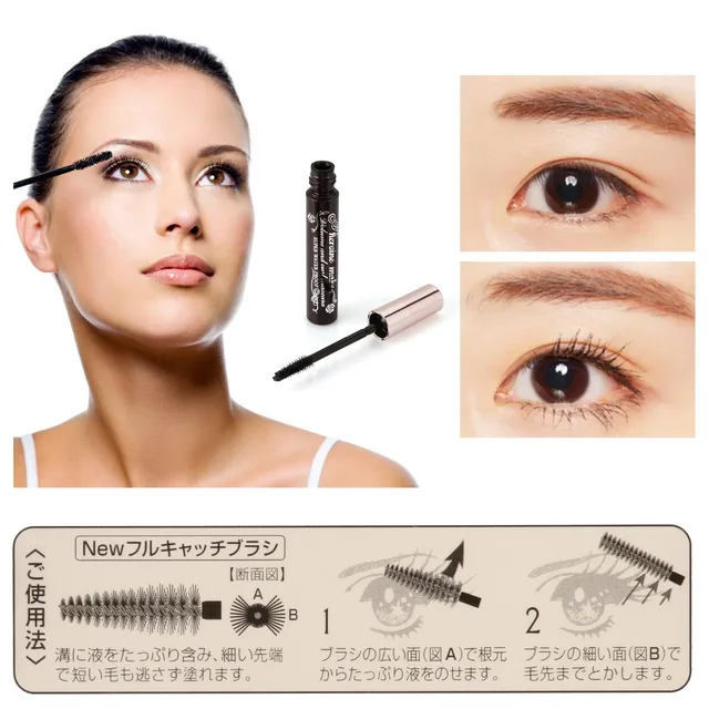 Japan ISEHAN KISS ME Heroine Volume& Waterproof Mascara Black - AliExpress