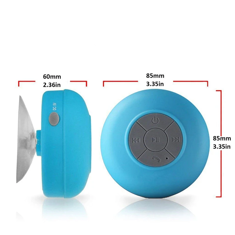 waterproof shower bluetooth speakers6