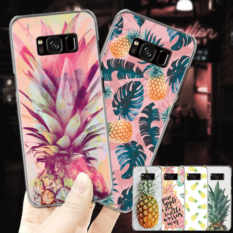 Для Samsung Galaxy S5 S6 S7 Edge S8 S9 S10 Plus S10e Note 4 5 8 9 силиконовый чехол Бампер Хороший Фруктовый