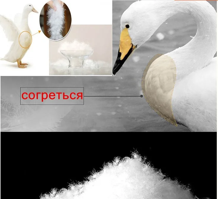 Горячая распродажа! 2018 Детский Теплый комбинезон зимний с утиным пухом верхняя
