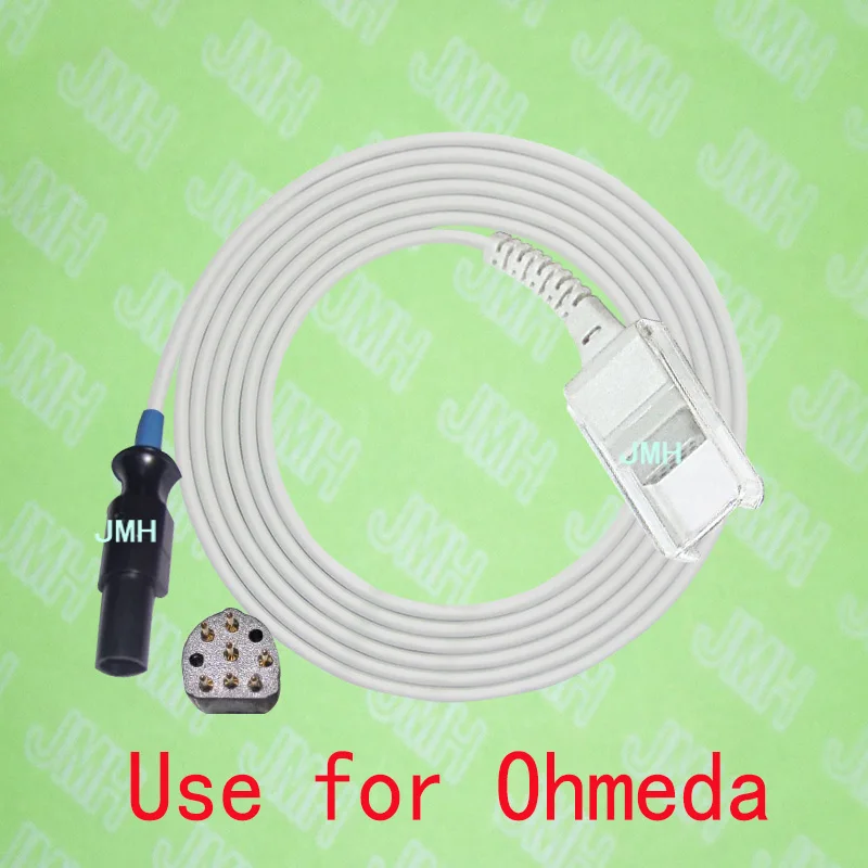 Совместимость с ohmeda 3700 пульсоксиметр, Spo2 датчик adapte кабель, 7pin к DB9F