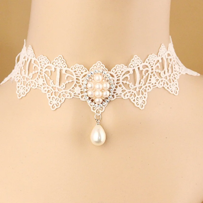 Женское винтажное ожерелье чокер с имитацией жемчуга|fashion jewelry|jewelry fashionjewelry for women |