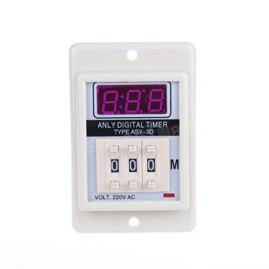 24VDC задержка таймера реле времени 1 999 минуту ASY 3D белый|timer flash|timer lamprelay module |