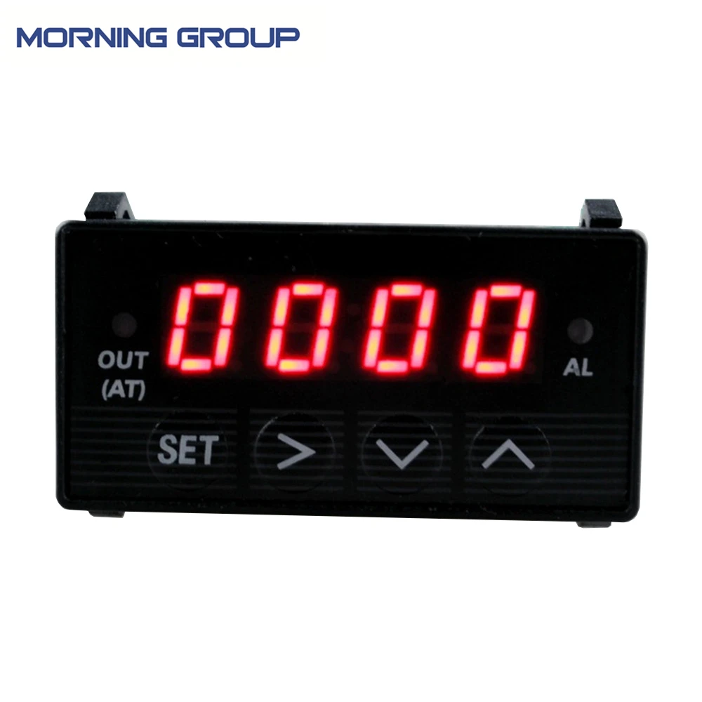 

XMT7100 DC 24V Mini Panel PID Temperature Controller Microcomputer Thermostat Regulator Size 48*24mm LED White Digital Display