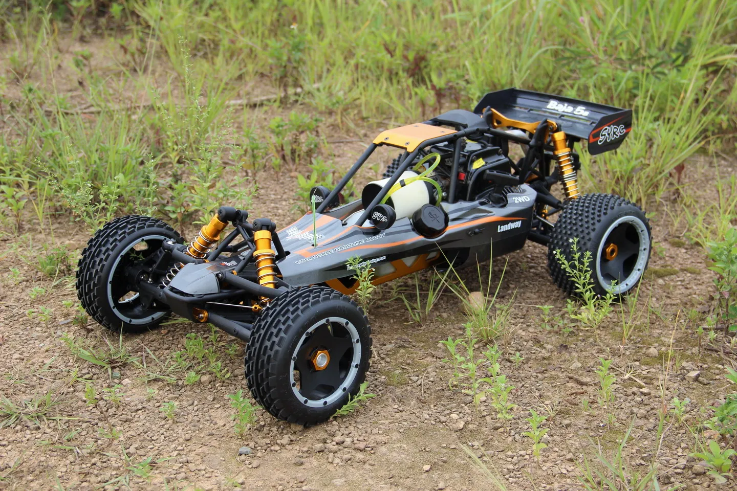 1:5 SY Baja 30.5cc 2T газовый двигатель все нейлон Чистый нейлон мощный RC baja автомобиль 2.G дистанционное управление