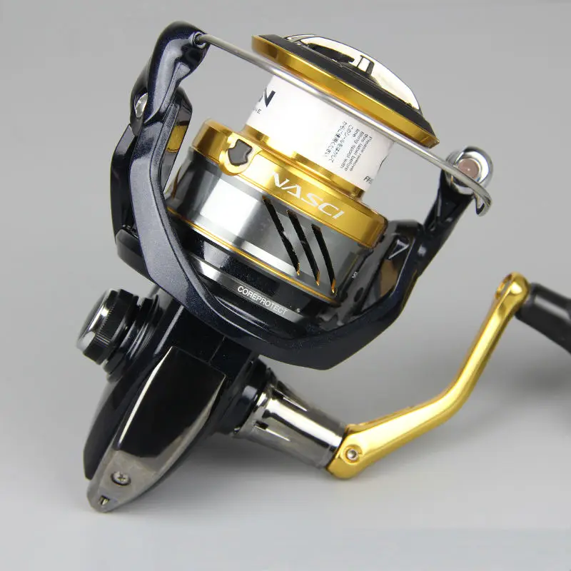 Катушка рыболовная Shimano NASCI с глубокой линией 4 + 1BB 5 0: 1/6.2:1 Hagane gear X Ship 1000/2500/C3000HG|fishing
