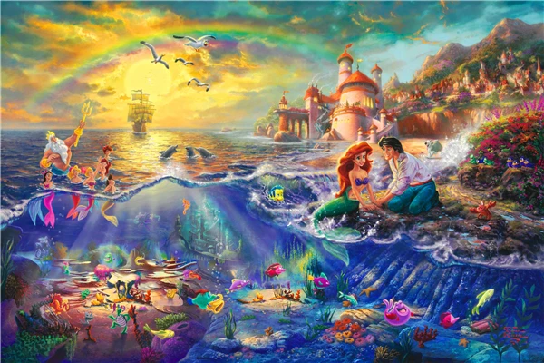 little mermaid poster little mermaid princess wall stickers thomas little mermaid christmas