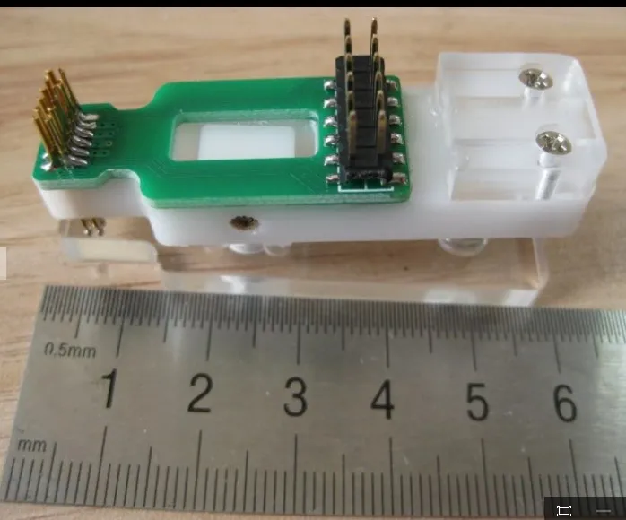 Загрузить инструмент ожога клип зонд 1 27 мм 2*5P 10pin STC STM32 MSP430|Запчасти для