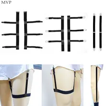 Подвязки остается пояс эластичный нейлон мужские Регулируемые подтяжки держатели рубашка подвеска пояс для подтяжек Tirantes Bretels szelki