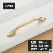 Furniture Knobs European Cabinet Knobs and Handles Simple Kitchen Handles Drawer Pulls Door Handles YJ2280