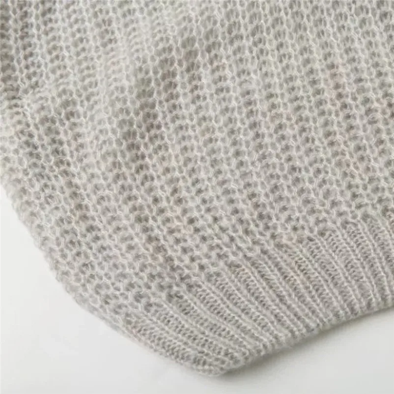 High quality sweater women winter 2018 Casual Fashion Sleeve Round Neck Long Sleeve female Solid Sweater Top Blouse O05#N (10)