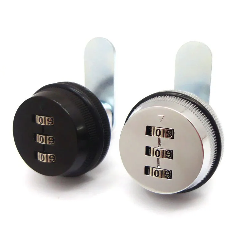 Buy 3 Dial 3 Digit Lock Zinc Alloy Code Combination Cam Lock Keyless