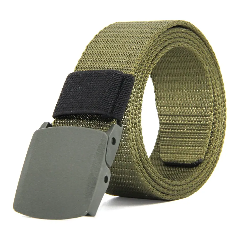 {JPQHY} Automatic Buckle Nylon Unisex Belt Army Tactical Mens Military ...