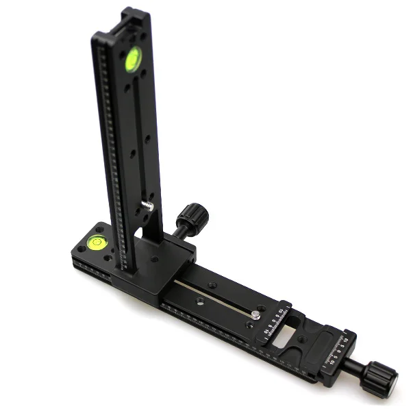

Multi-Purpose FVR-200 Vertical Nodal Slider Clamp Rail for Panorama Macro Arca RRS SUNWAYFOTO Compatible