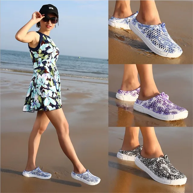 Bohemia Women Summer Beach Slippers shoes Fashion Casual Flat Sandals Breathable Ladies Slippers jelly shoes 2018 DLD927
