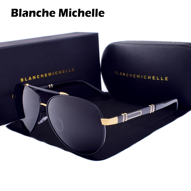 Occhiali Da Sole Pilota Polarizzati WEAROYO, Montatura In Lega AL-MG, UV400, Per Uomo E Donna, Con Custodia E Accessori