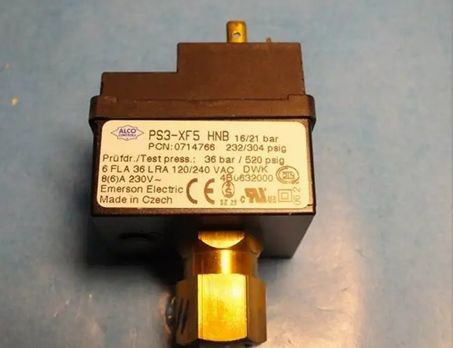 

[SA] ALCO EMERSON Emerson PS3-XF5 pressure controller, pressure switch