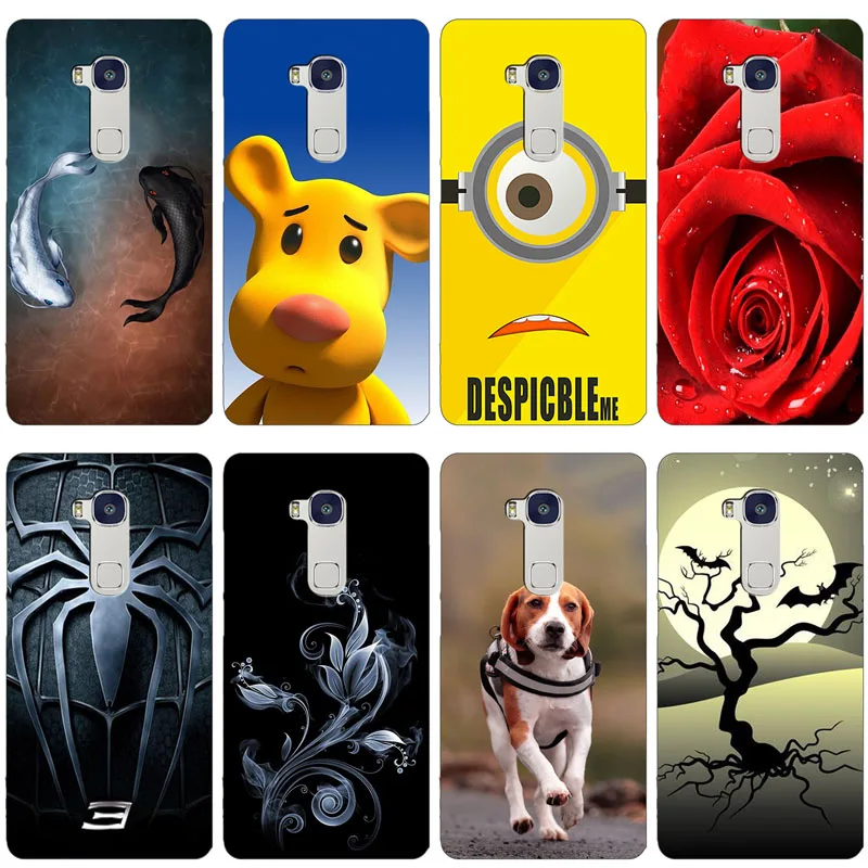

Case For Huawei Honor 5X 5 X Cute Patterned Print TPU Back Cover for Huawei Honor 5x 5.5" KIW-L21 Soft Silicone Back Phone Shell