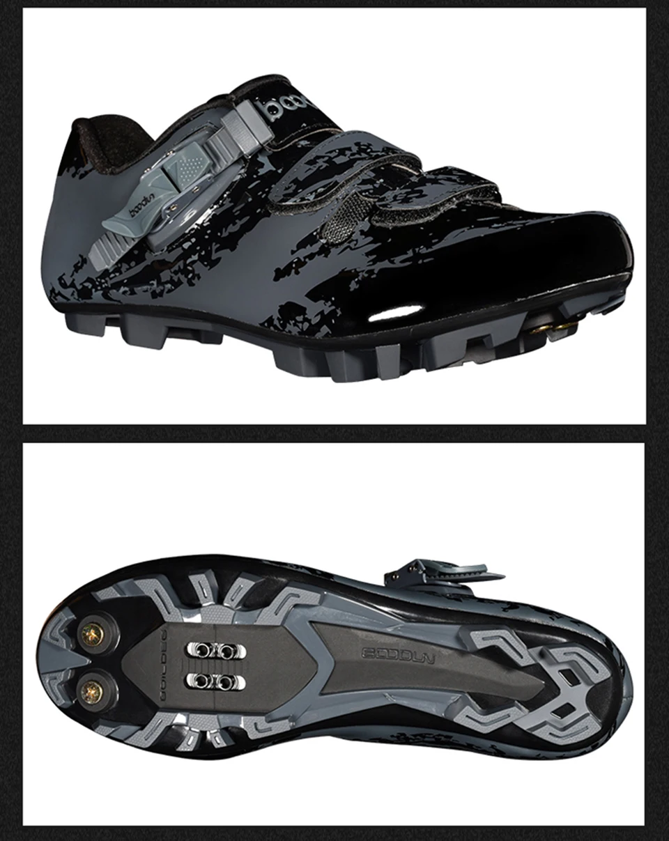 Boodun Профессиональный zapatillas ciclismo mtb самоблокирующаяся велосипедная обувь mtb велосипедная обувь Нескользящая велосипедная обувь Sapatos ciclismo
