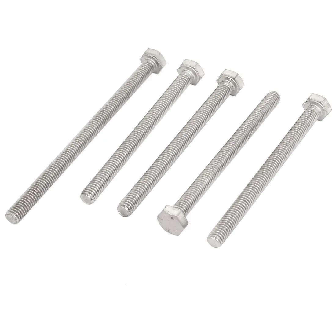 

Fullerkreg M6 x 75mm A2 Stainless Steel Fully Threaded Hex Head Screw Bolt 5 Pcs
