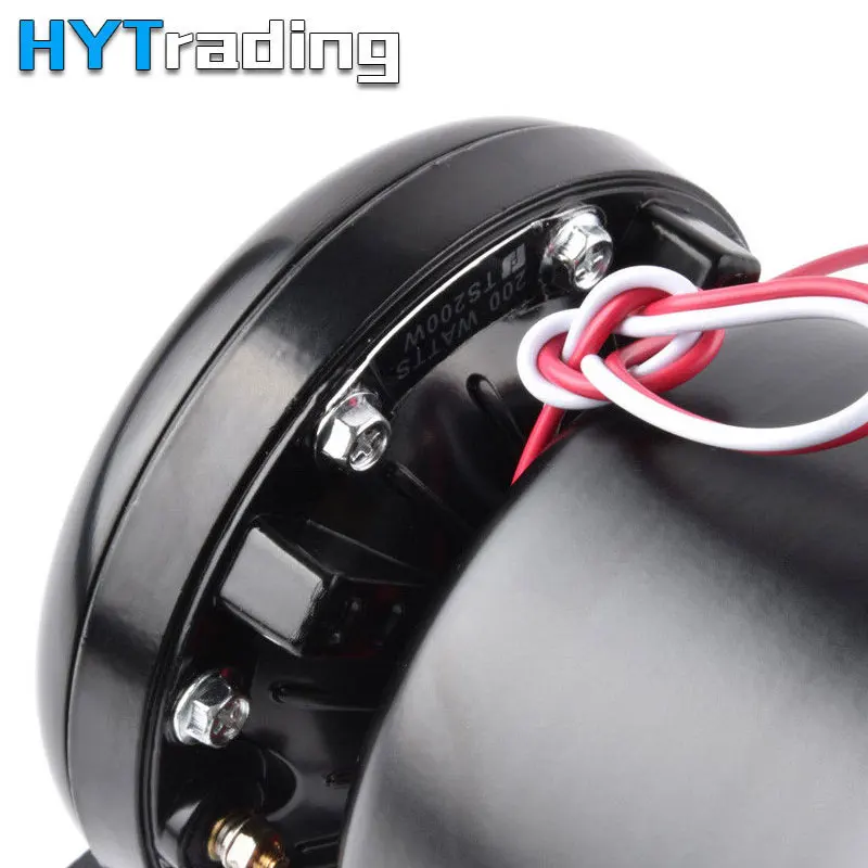 12 V 200 W 8 звук громкий звуковой сигнал автомобиля Предупреждение полицейская
