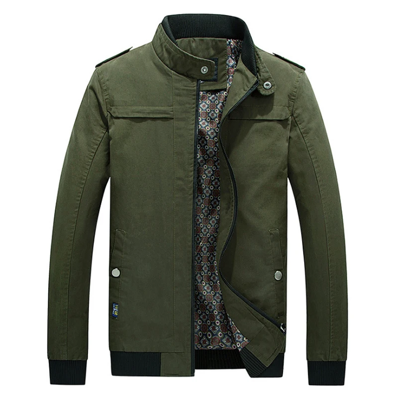 2017 Jacket Men Casual Cotton Coat Slim Fit Fashion Jackets Coat Men