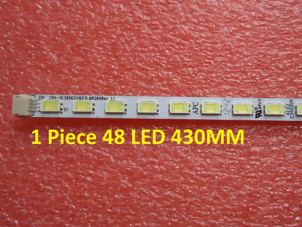 Светодиодная лента LE39A720 LE39A900P 42 дюйма для монитора брикет 48 светодиодов 430 мм 1