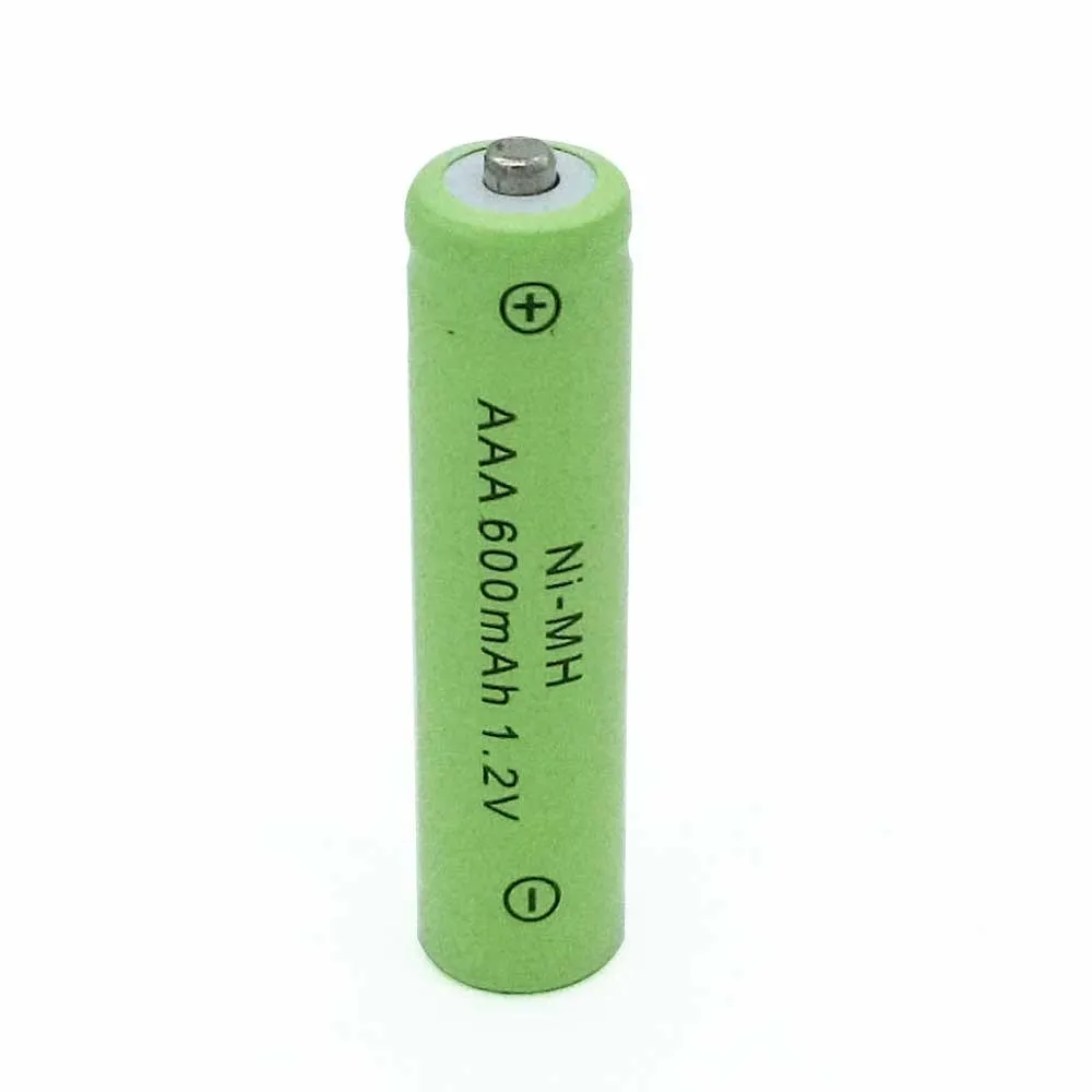 4 шт много AAA перезаряжаемые батареи AAA NiMH 1,2 V 600mAh ni-mh 3A предварительно заряженные аккумуляторные батареи