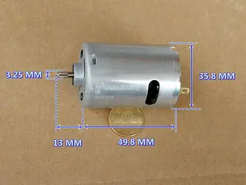 

545-20120 Motor DC24V 6800 Turn High Torque Model Car Robot Motor