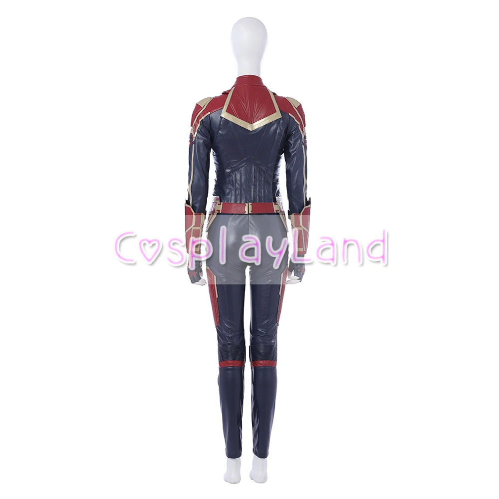 Костюм капитана Марвел для косплея Carol Danvers костюмы супергероя для Хэллоуина мисс Марвел комбинезон косплей костюм Карл костюм кары Дэнверс