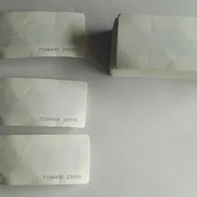 UHF стикер, ПЭТ Материал, стоящий на 100 градусов hige температура с бегом no