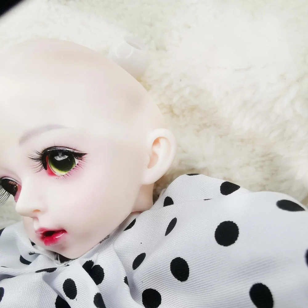 Акриловый 3d глаз для 1/3 1/4 1/6 sd ms doll ручной работы с расширением зрачка цвет темно