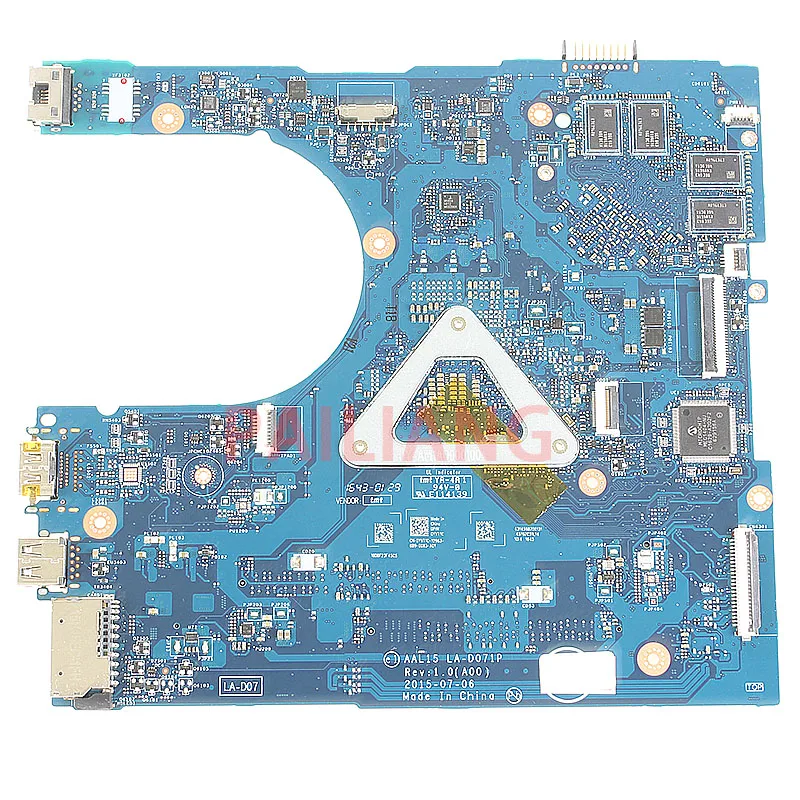 Материнская плата для ноутбука DELL Inspiron 15 5559 материнская ПК SR2EZ I7 6500U 0PX6JH AAL15