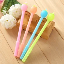 Jonvon Satone 4 шт гелевые ручки 0,5 мм милые Мультяшные Клубничные ручки Корея креативные студенческие kawaii Канцелярские ручки школьные принадлежности