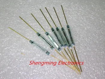 

1500PCS normally open MKA14013 magnetic reed switch glass sealed portion size imported 2x14mm