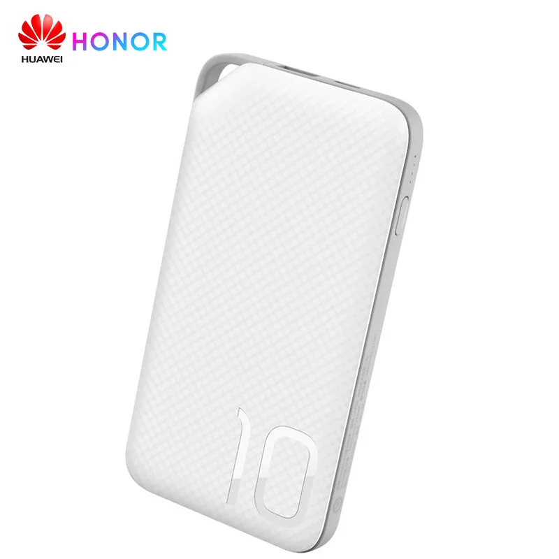 Huawei Honor power Bank стандартная версия 10000 мАч Двусторонняя Зарядка 5 в 2 а для P9 Honor 8 iPhone samsung S7 внешний аккумулятор