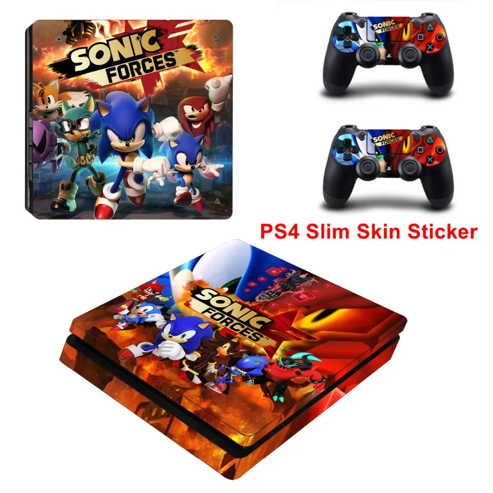 Новинка наклейка на консоль Playstation 4 Slim PS4 + 2 Наклейки чехол контроллера s|skin sticker|skin