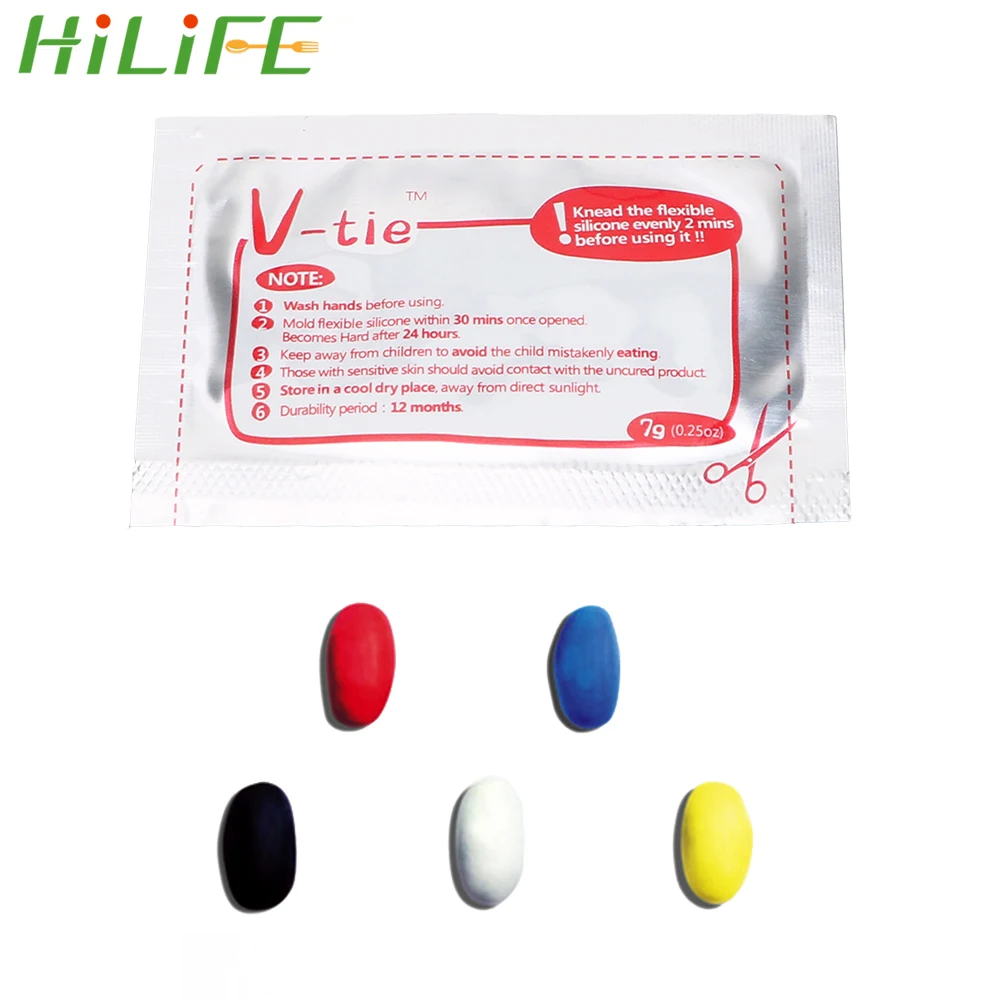 

HILIFE Stick Mud Repair Tool Self-setting Silicon Rubber Kitchen Gadgets DIY Moldable Glue Fix Cable Furniture Shoes