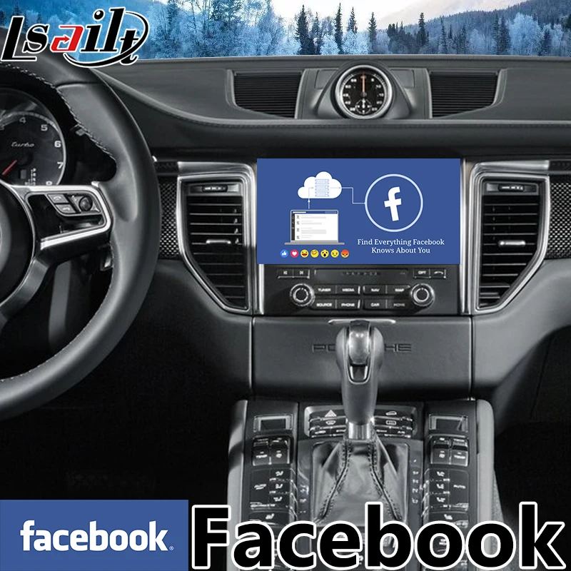Plug& play Android gps навигационная коробка для Macan Porsche PCM4.0- Android интерфейс Поддержка беспроводной carplay по Lsailt