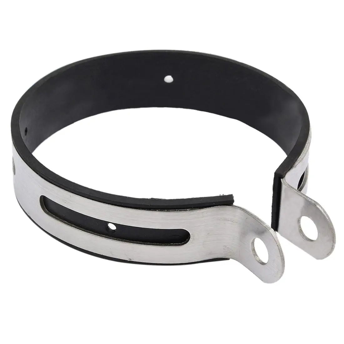 AUTO 10cm Motorcycle Exhaust Muffler Silencer Can Hanger Hanging Clamp Strap Bracketin Exhaust