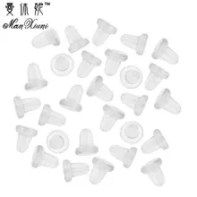 150 шт., прозрачные серьги-клатчи, безопасная задняя часть, серьги-крючки, богемные серьги, Bijuteria Feminina, модные женские серьги для девушек