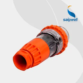

CE Approved (32A 250V) 5 Round Pin Waterproof Industrial plug/ Electrical Plug 56P550
