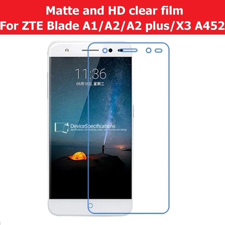Горячее предложение! Распродажа! Антибликовая матовая пленка для ZTE Blade A1 C880 A2 BV0720