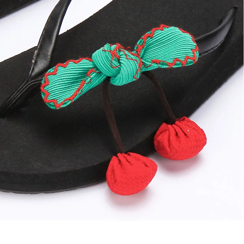 2018 NEW Summer Flip Flops Women Fashion Slippers Women's Spring Slip on Beach Sandals Size 40 Holiday Wedges Shoes Woman Girls (3)