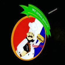 3D светодиодные знаки на заказ уличная реклама акриловый световой ящик для магазинная вывеска