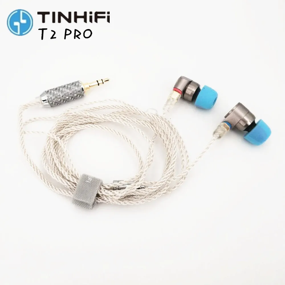 TINHIFI T2 Pro аудио наушники Hifi металлические наушники вкладыши двойные динамические стерео наушники бас DJ MMCX съемный T3 T1 P1 F3 S2